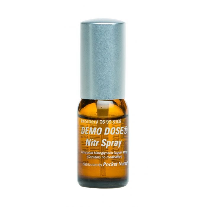 Spray nitrile à dose - démonstrateur