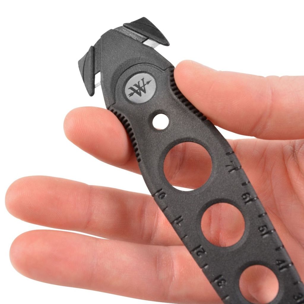 Lot de 50 coupeurs de sécurité Westcott Saber, noir