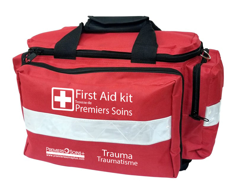Sac de premier répondant, 46 cm x 30 cm x 31 cm (18" x 12" x 12,5") - avec logo Premiers Soins Plus