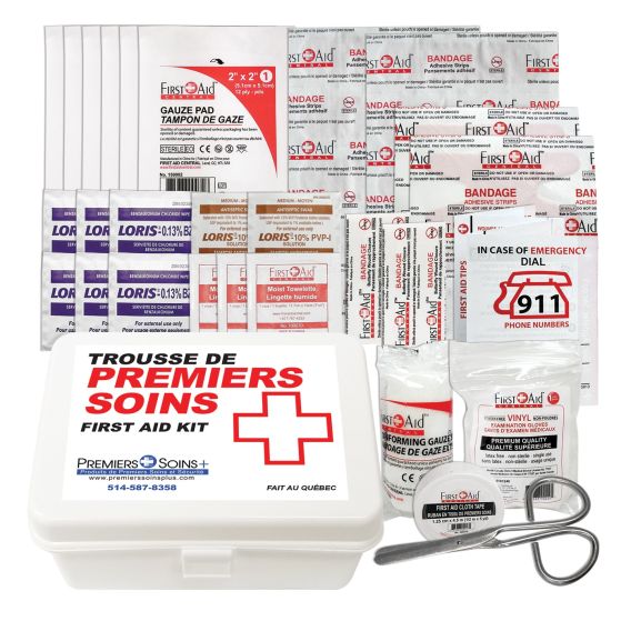 Trousse de premiers soins - 40 morceaux