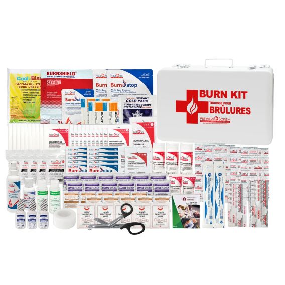 Trousse de Premiers Soins Polyvalente pour Brûlures - Deluxe