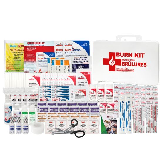 Trousse de Premiers Soins Polyvalente pour Brûlures - Deluxe