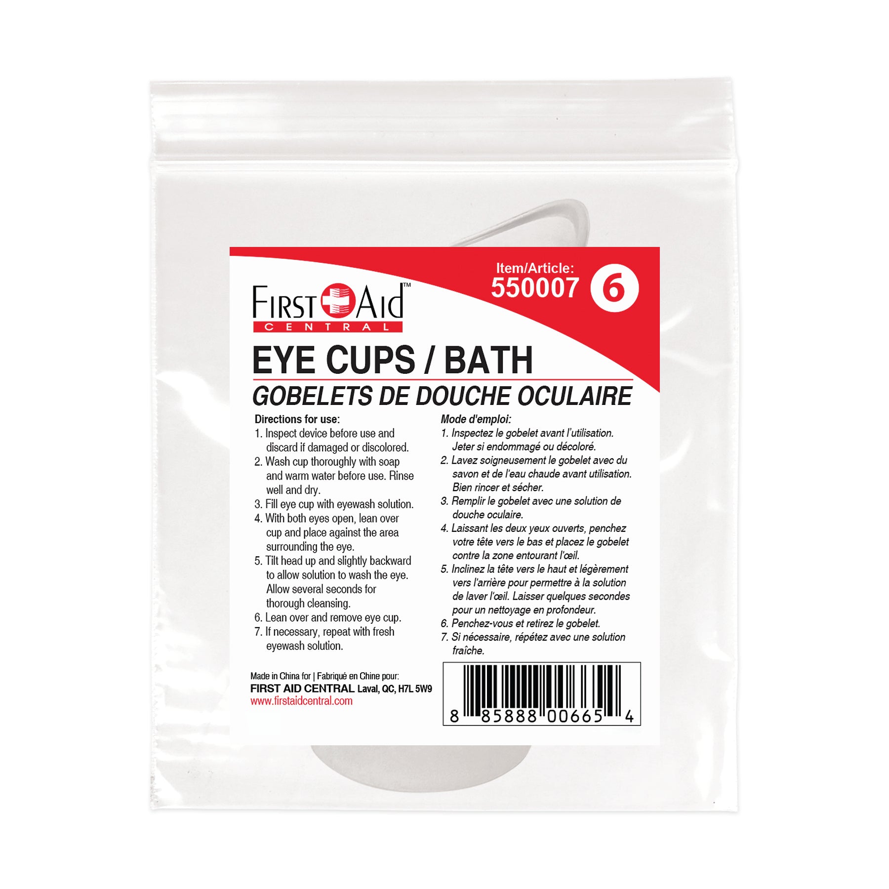 Oeilleton en plastique (6)