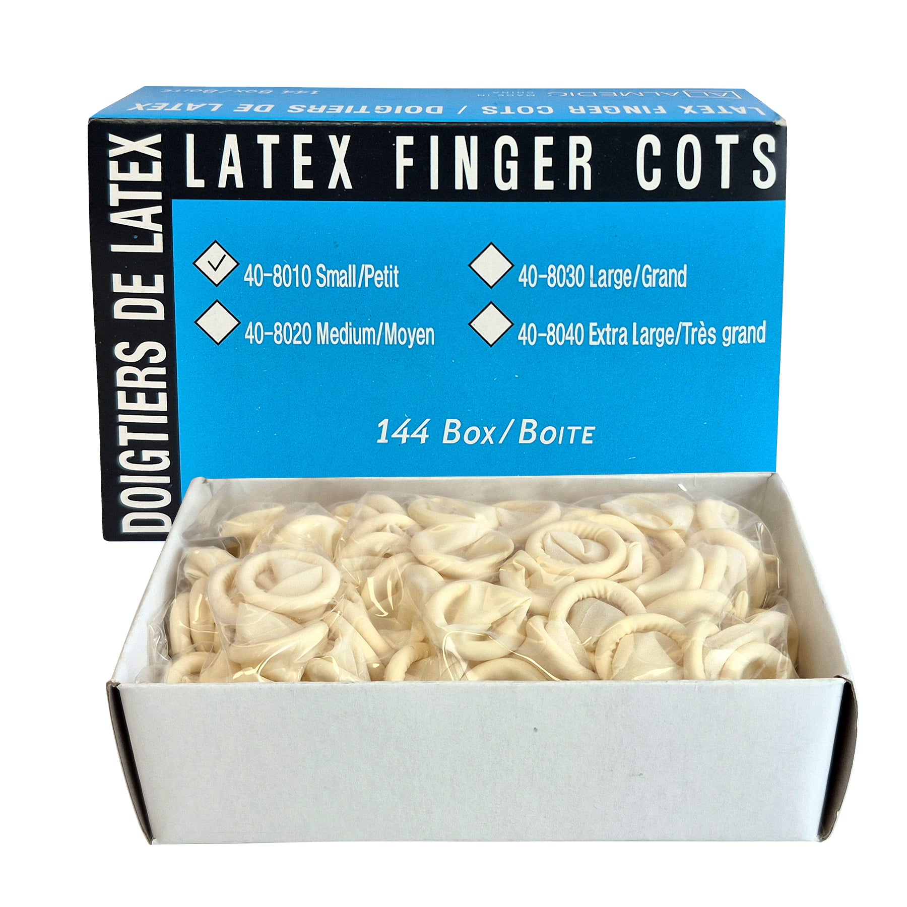 Doigtiers en latex