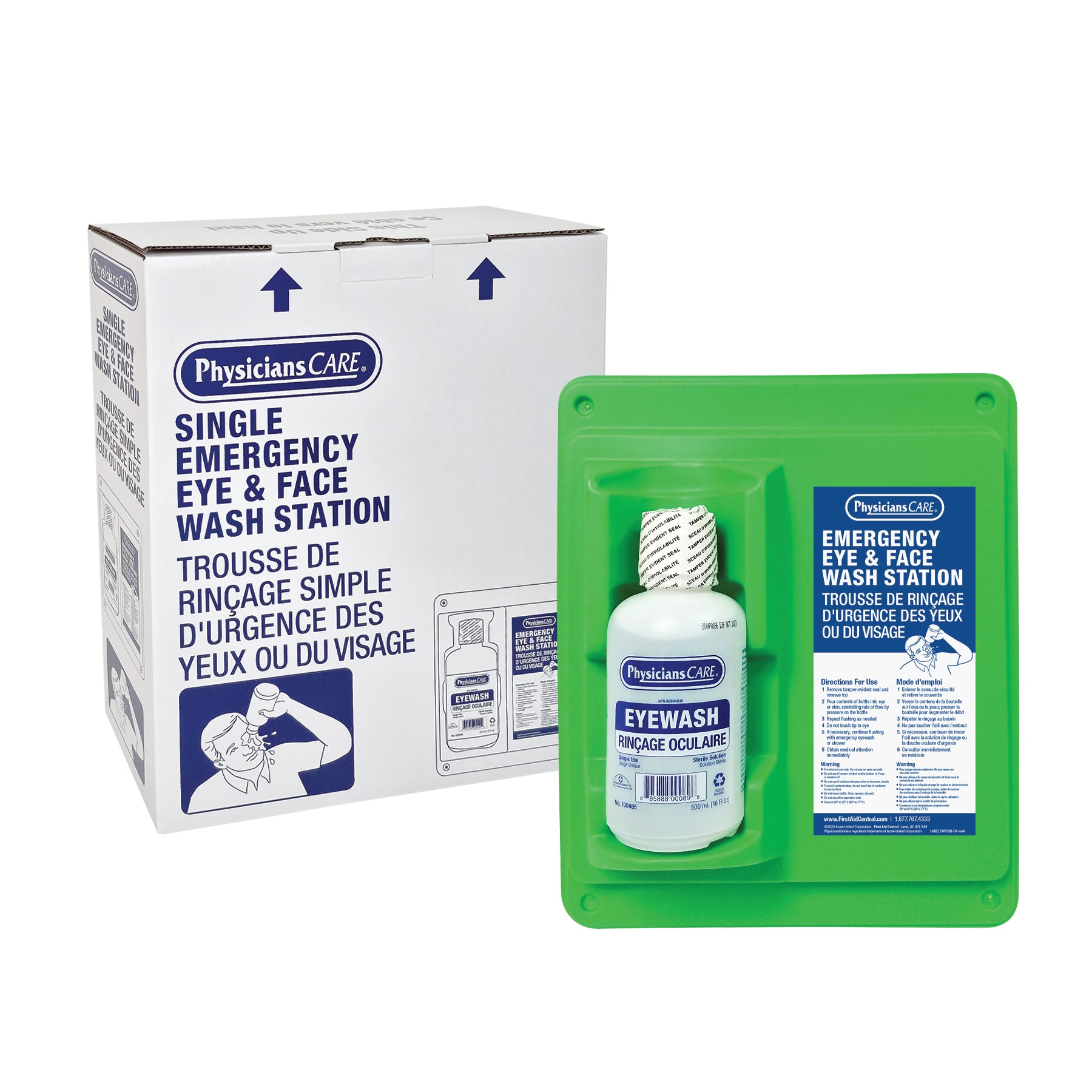 Station de lavage oculaire