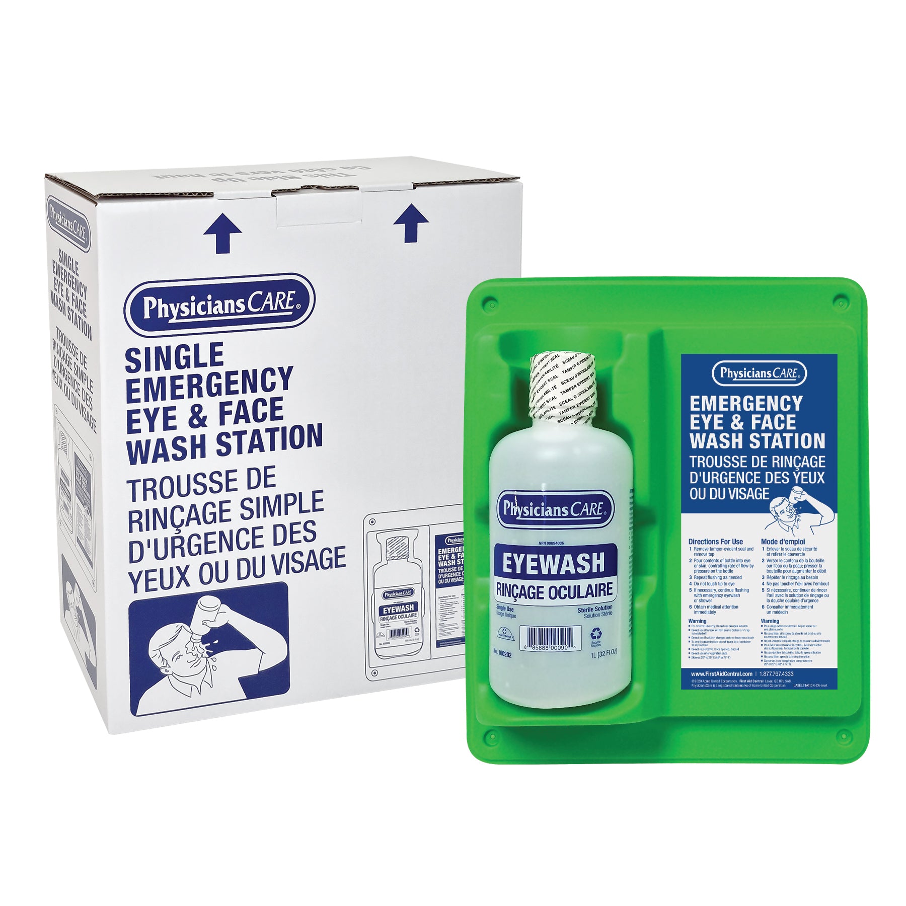 Station de lavage oculaire