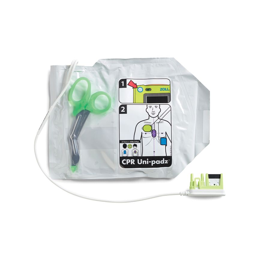 Électrodes Zoll 3 CPR Uni-padz (adultes/pédiatriques)