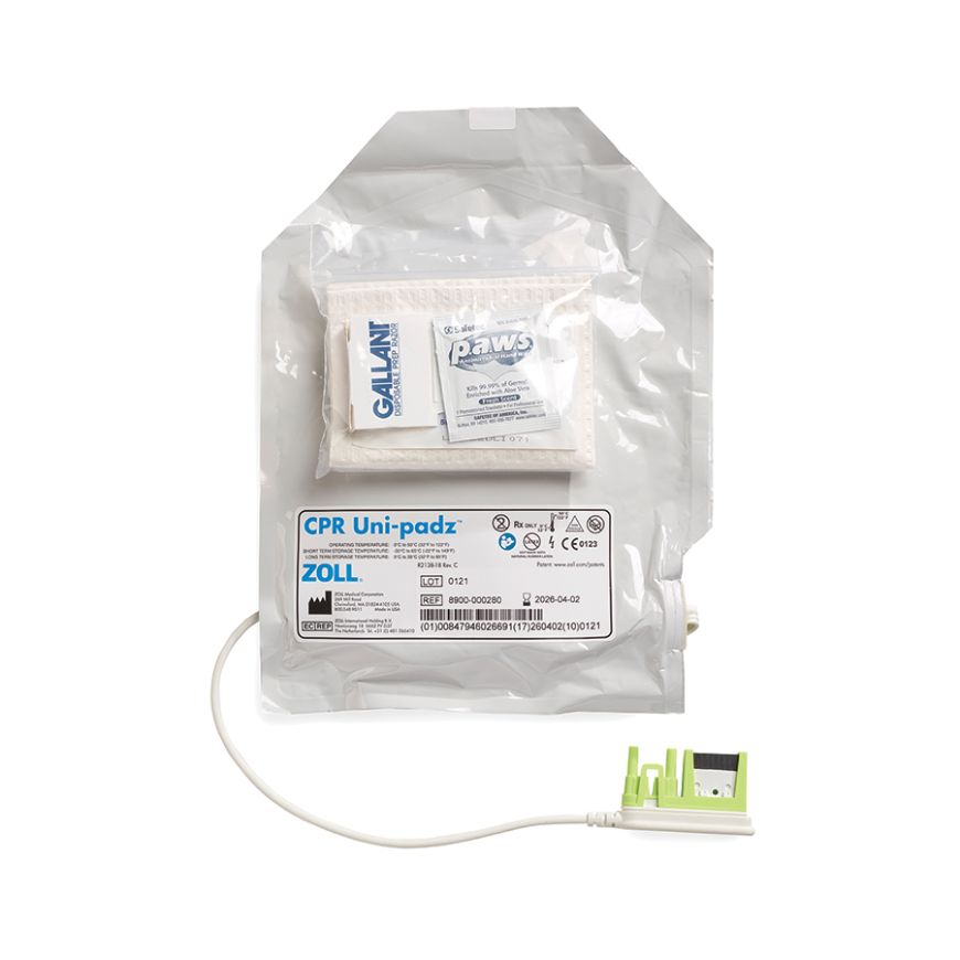 Électrodes Zoll 3 CPR Uni-padz (adultes/pédiatriques)