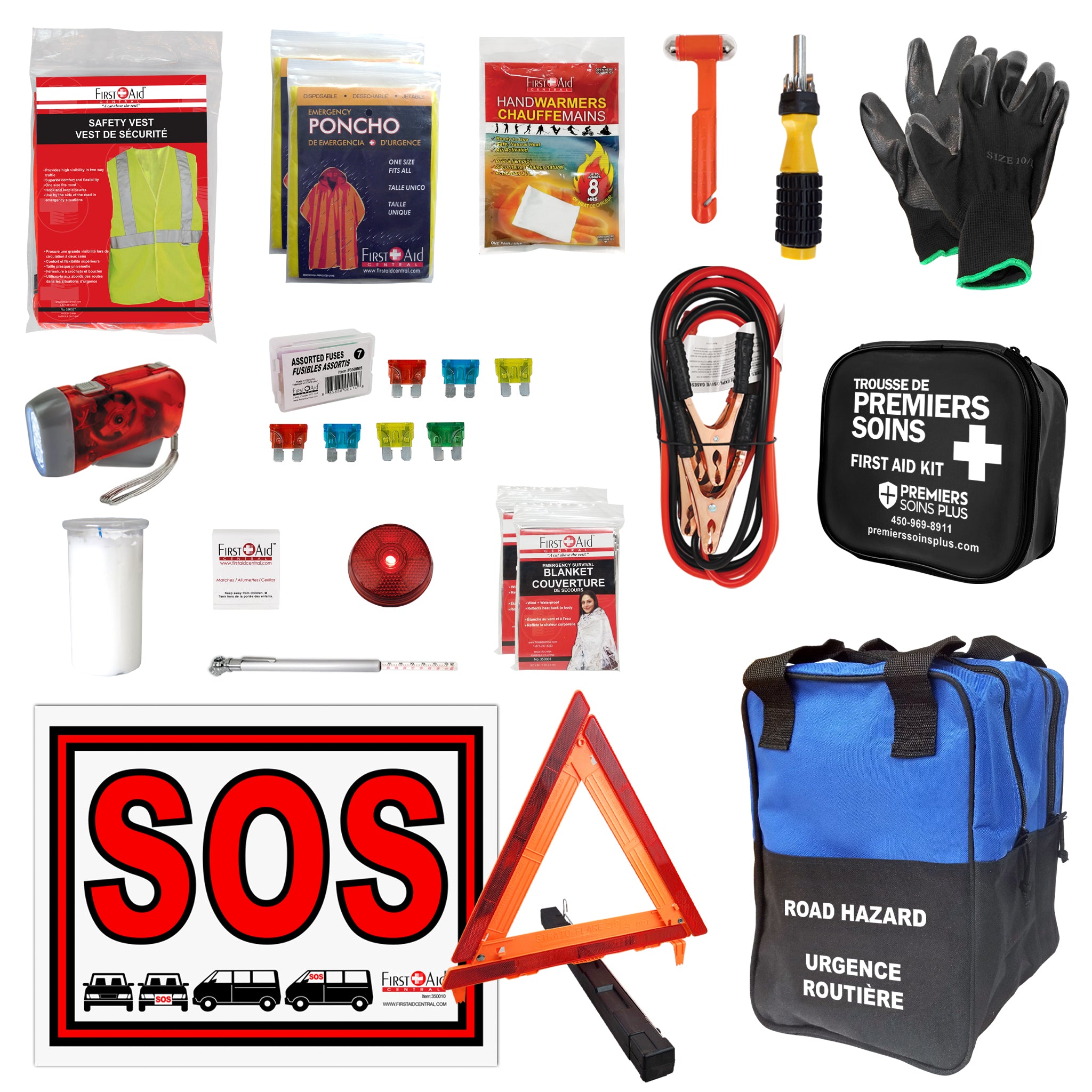 Trousse d’urgence automobile