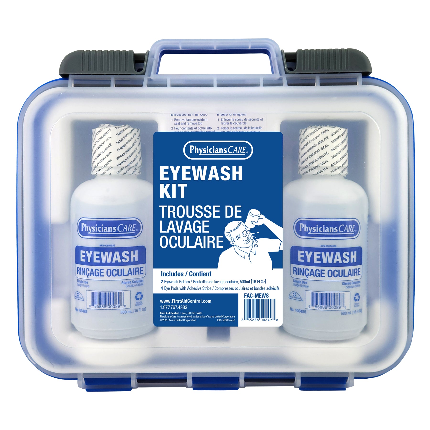 Station de Lavage Oculaire Mobile