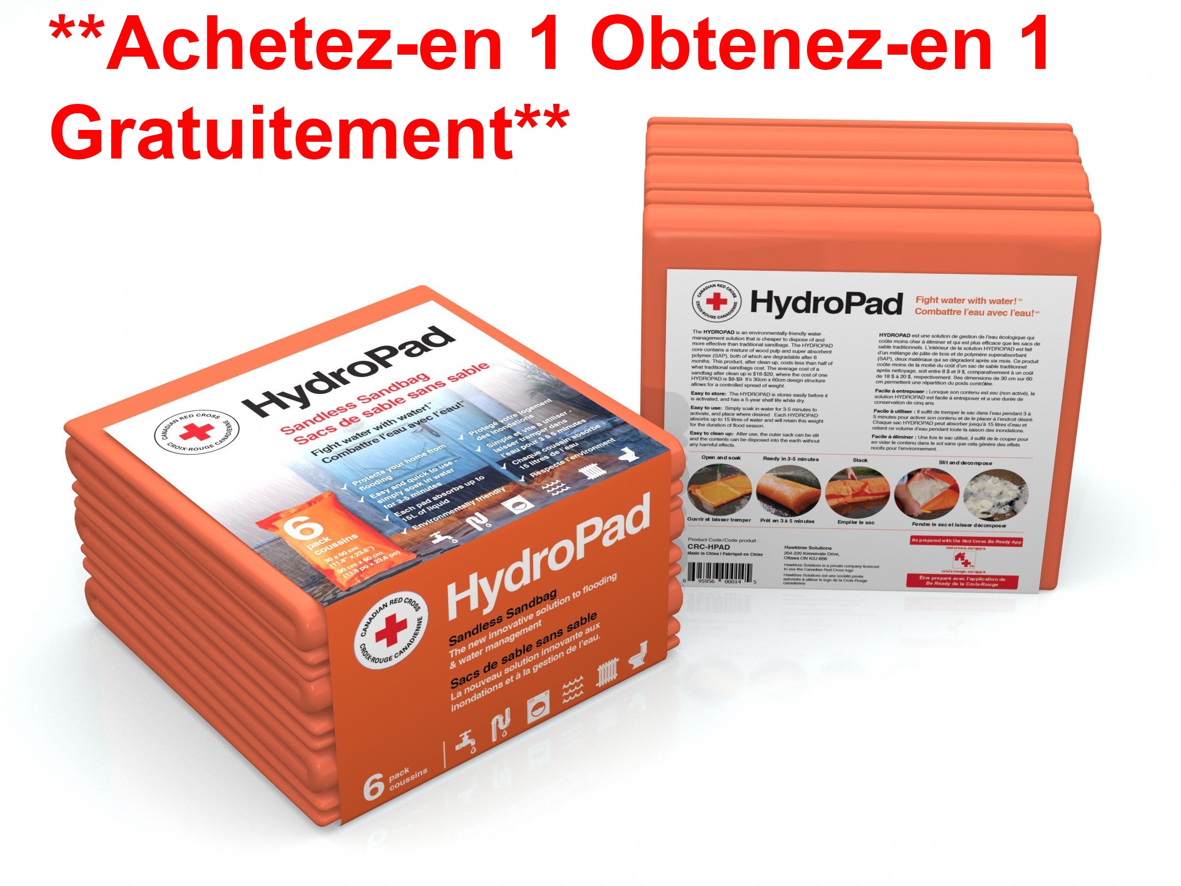 HydroPad - Achetez-en 1, obtenez-en 1 gratuit