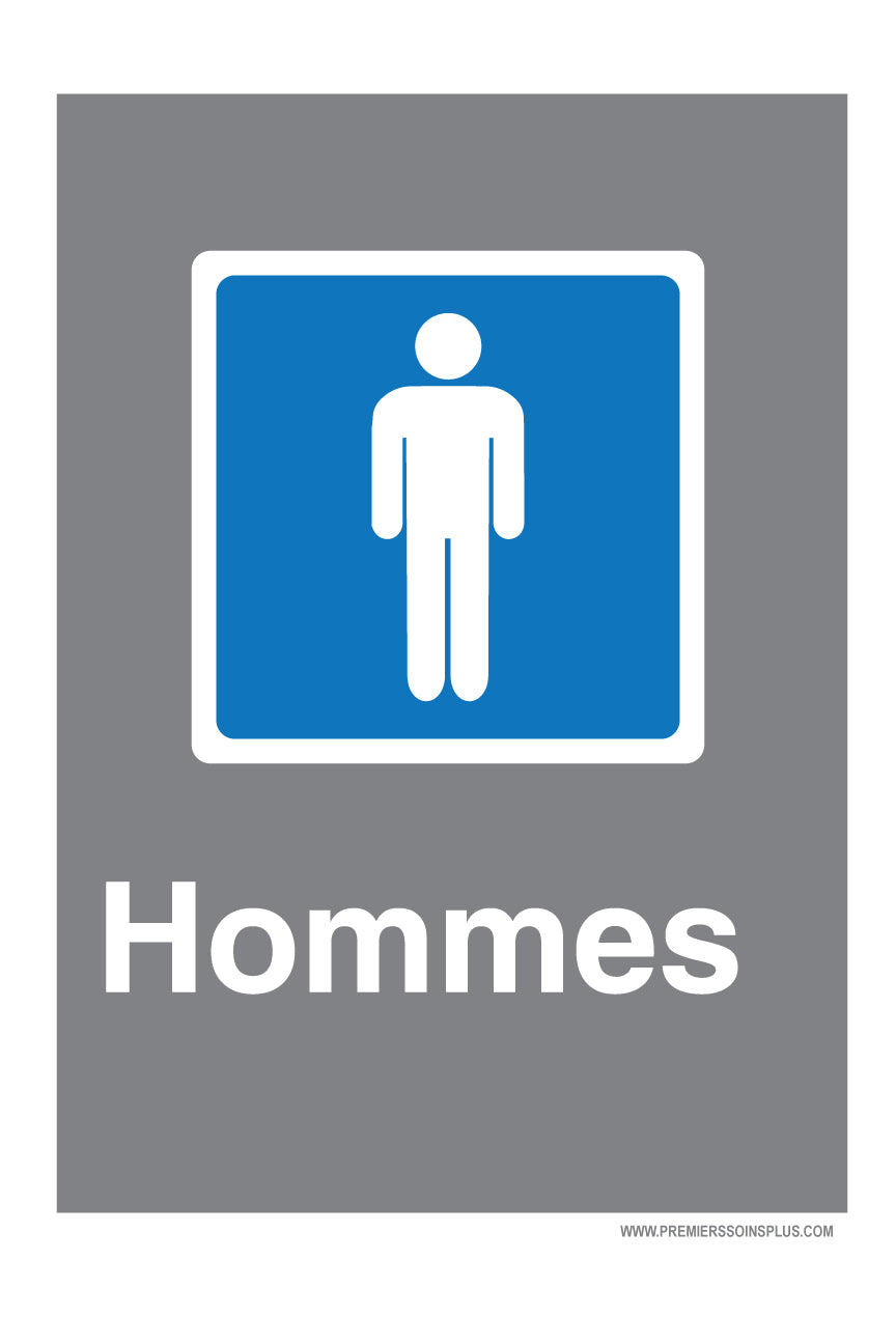 Hommes - Enseigne