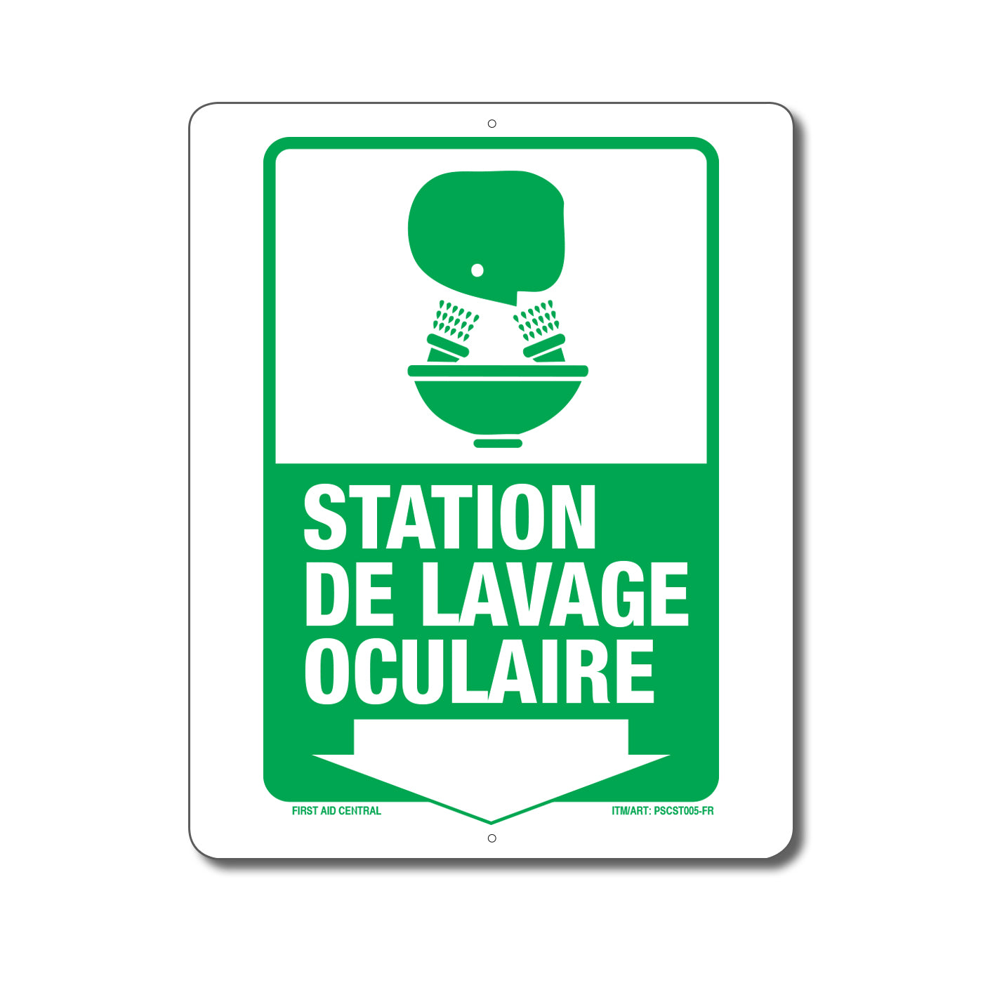 Station de Lavage Oculaire - Enseigne