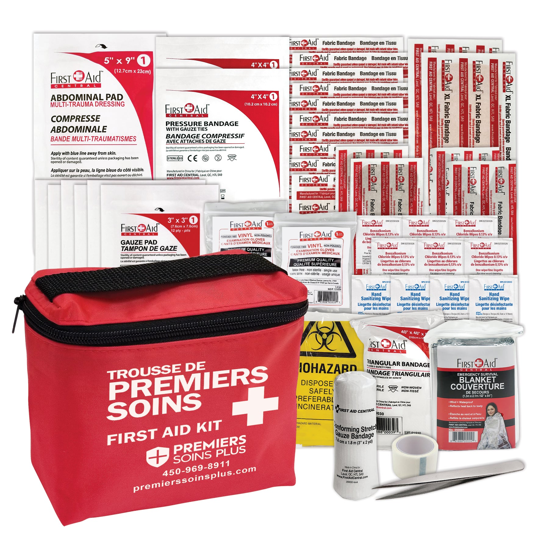 Trousse de premiers soins de type 1 – Exigences de la norme CSA Z1220-24