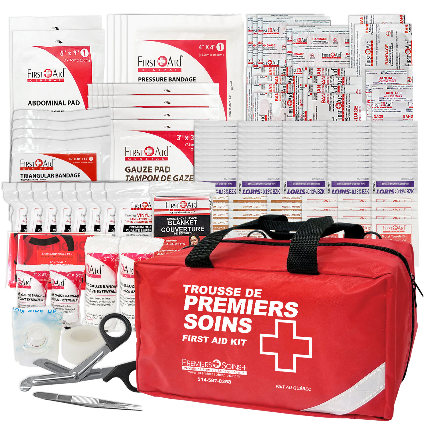 Trousse de premiers soins de base de type 2 et recharge – Moyenne (26 à 50 travailleurs)