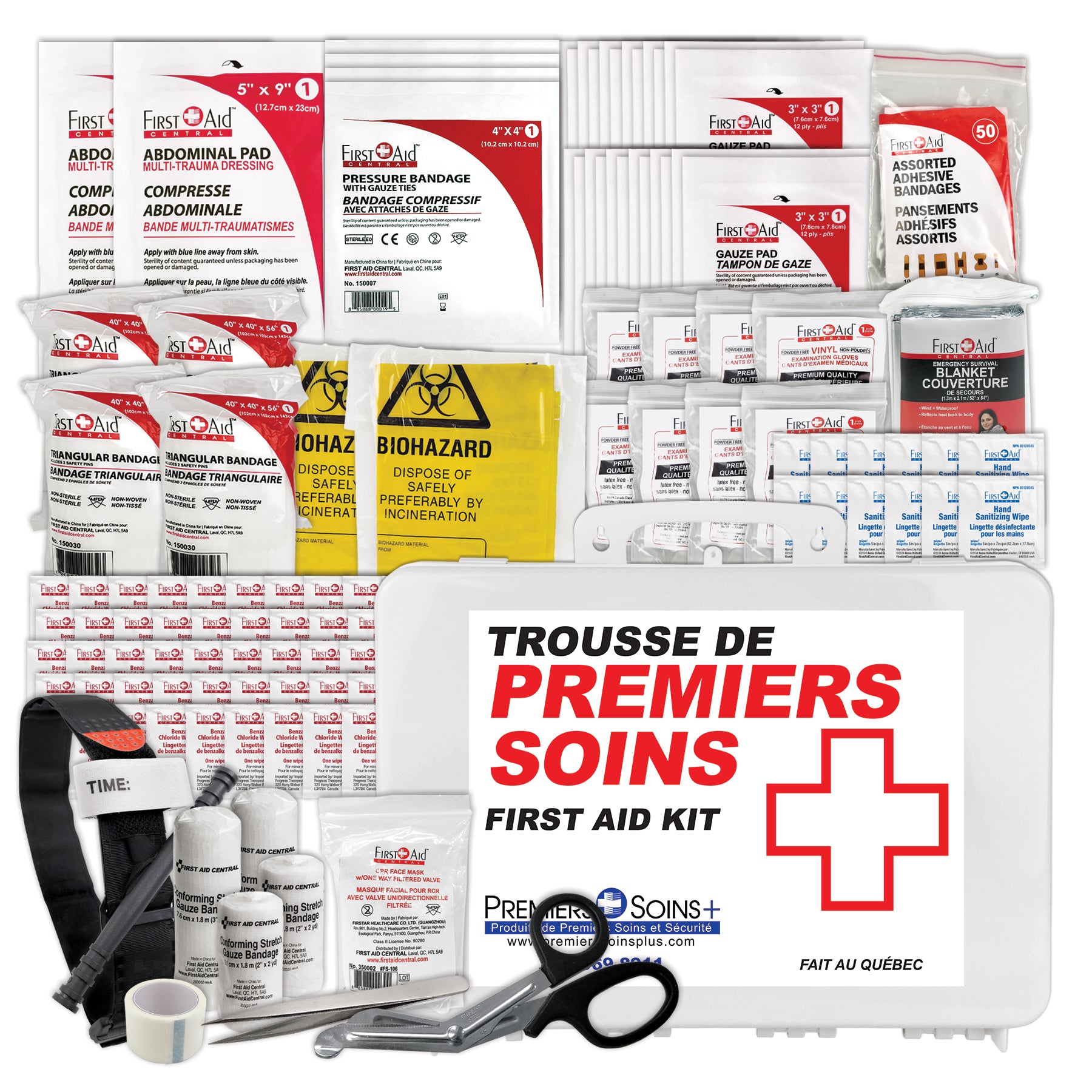 Trousse de premiers soins de type 2 - Moyenne - Exigences de la norme CSA Z1220-24