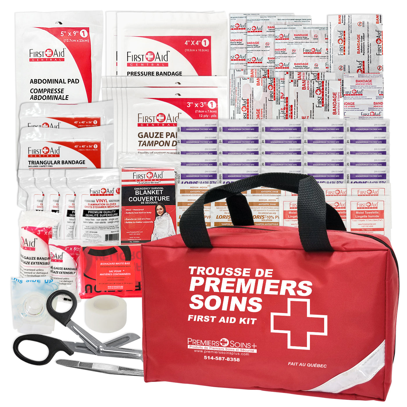 Trousse de premiers soins de base de type 2 et recharge – Petite (2 à 25 travailleurs)