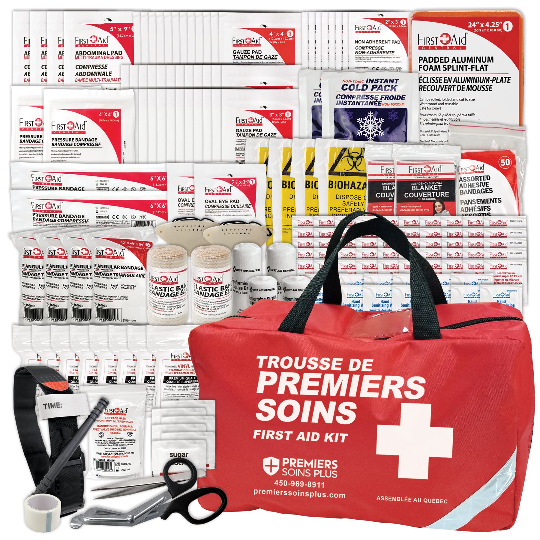 Trousse de premiers soins de type 3 - Taille moyenne - Exigences de la norme CSA Z1220-24