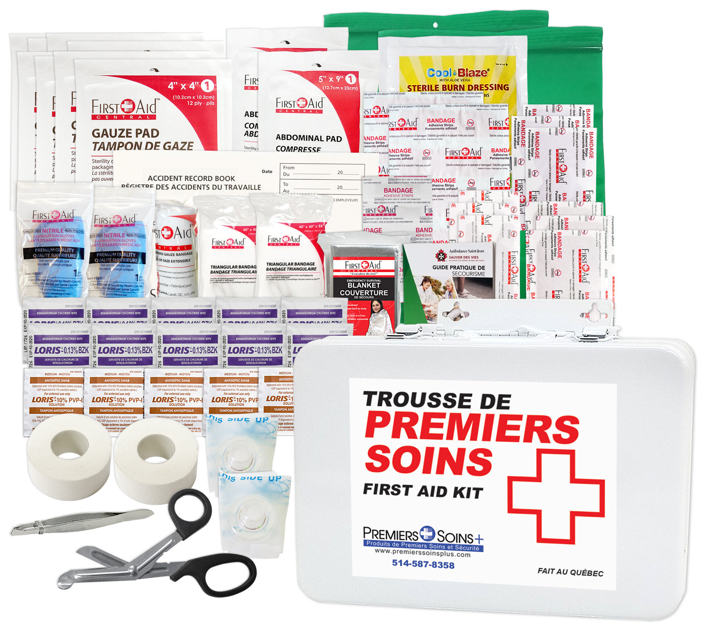 Trousse de premiers soins fédérale aviation de Type A
