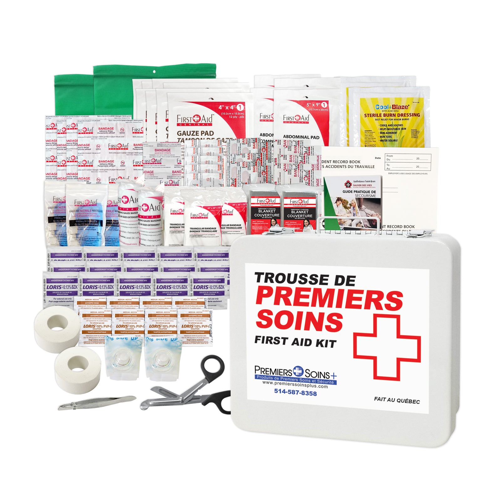 Trousse de premiers soins fédérale aviation de Type B