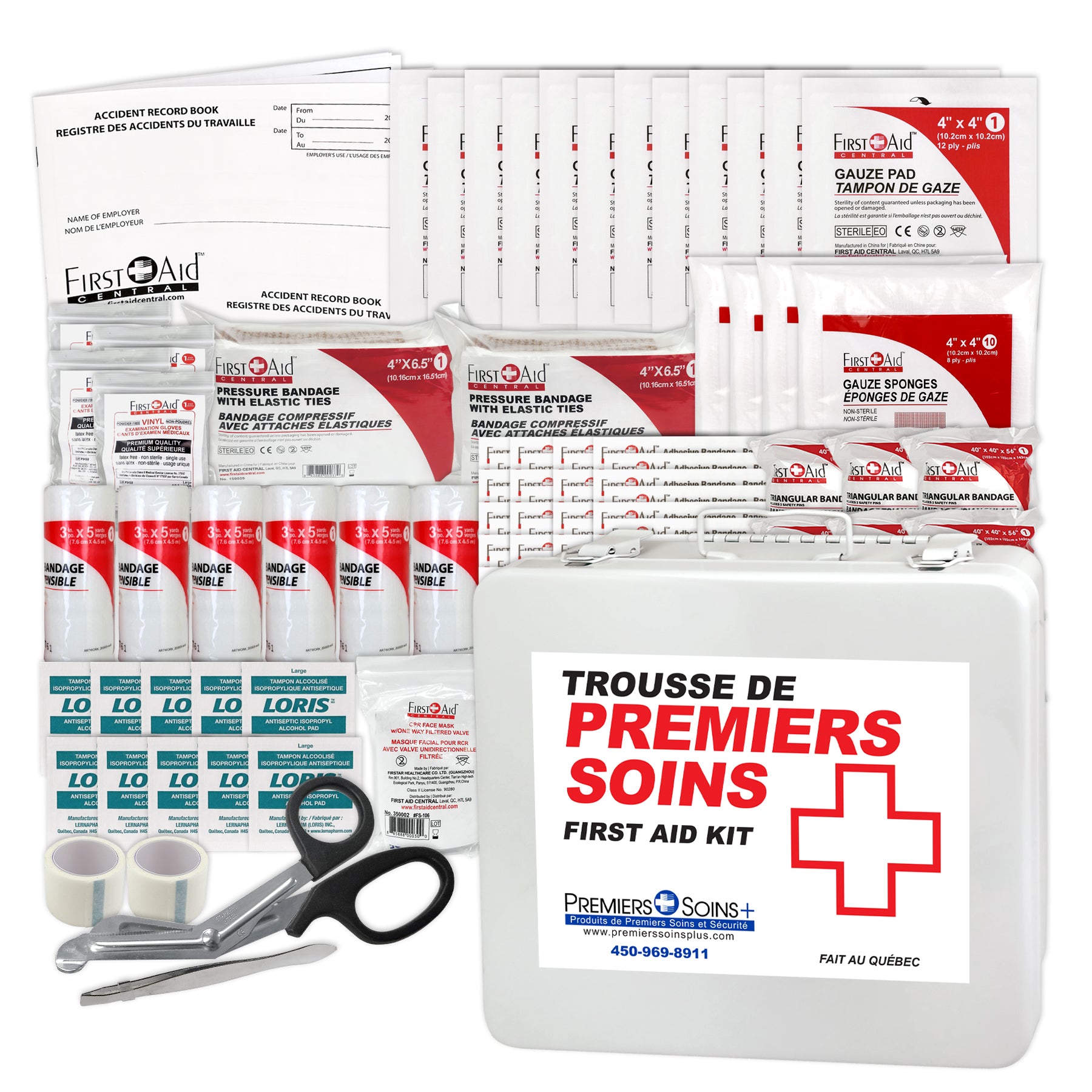 Trousse de premiers soins fédérale « Type B » et remplissage