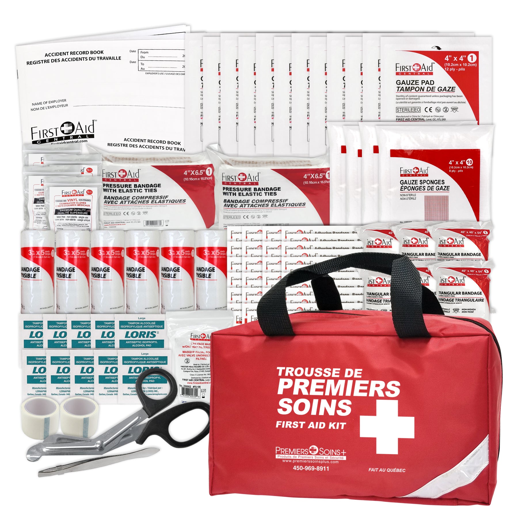 Trousse de premiers soins fédérale « Type B » et remplissage