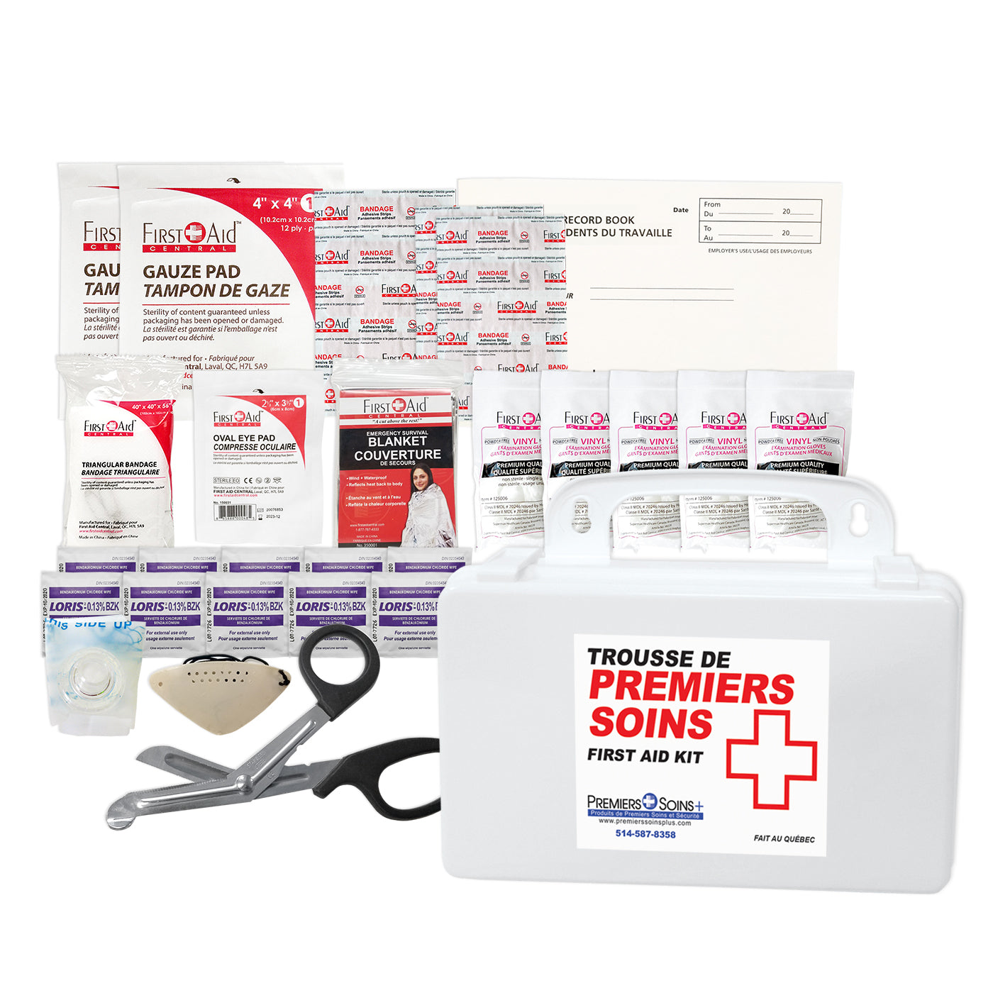 Trousse de premiers soins Fédérale Maritime de type E