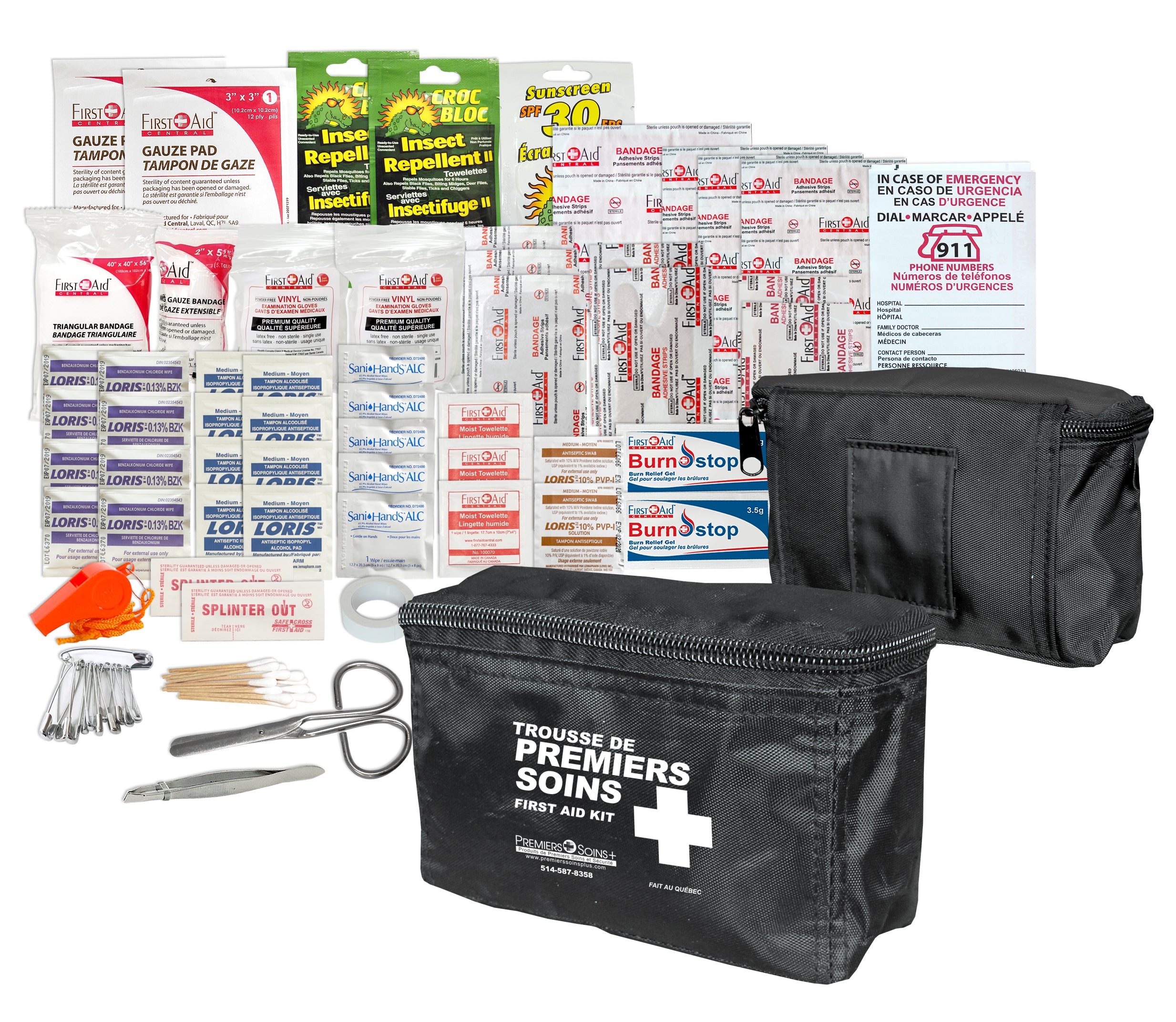 Trousse de premiers soins de plein air