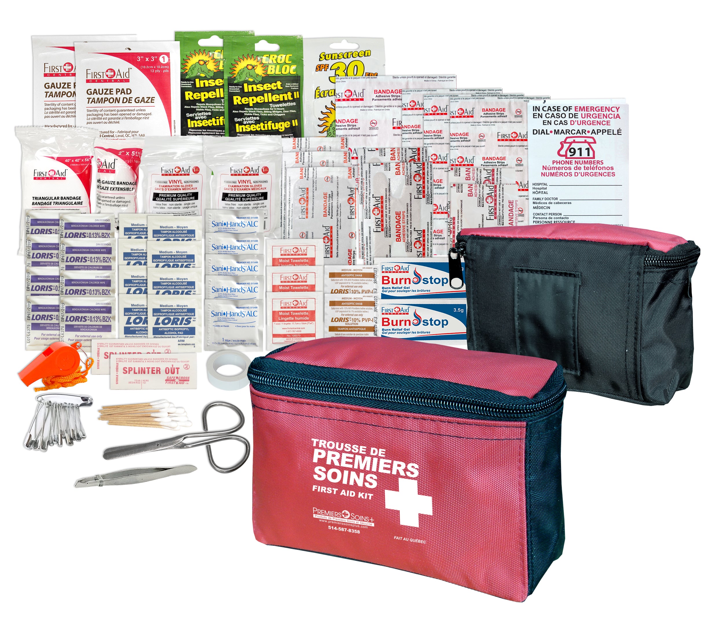 Trousse de premiers soins de plein air
