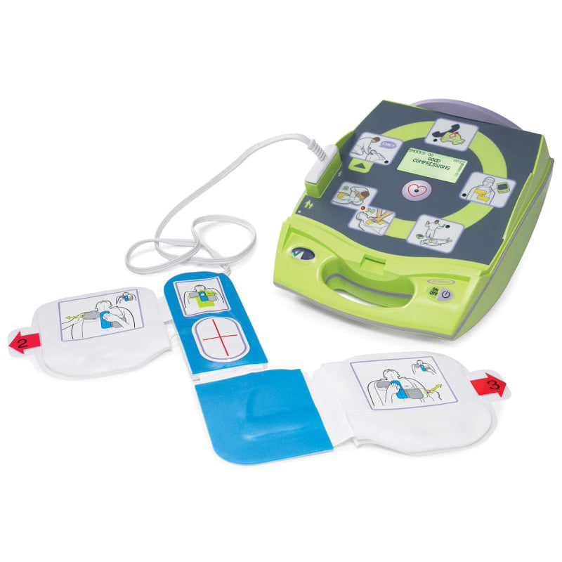 Sac à dos d'intervention d'urgence avec défibrillateur automatique externe (ZOLL AED Plus inclus)
