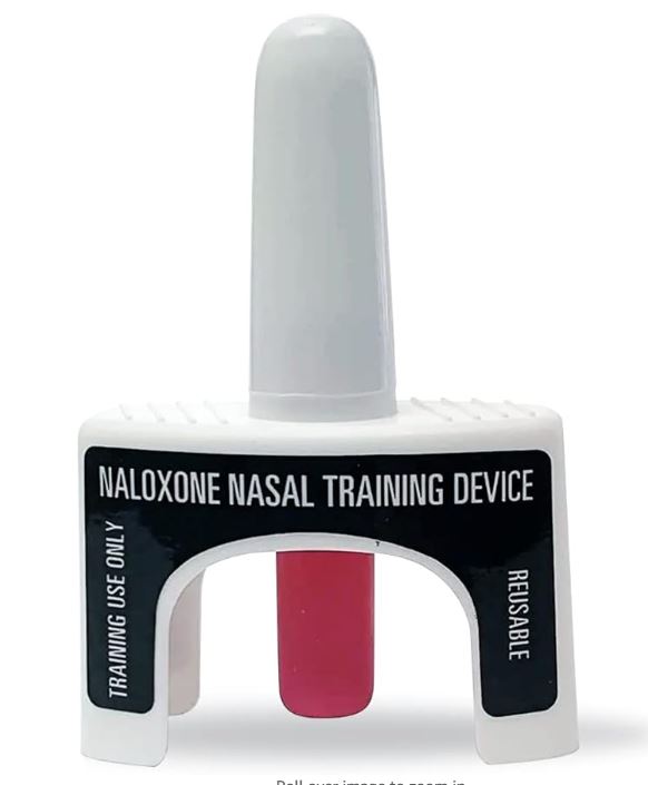 Dispositif d'entraînement nasal à la naloxone