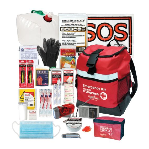 Trousse d'Urgence 72 heures - 1 personne - Sans Eau