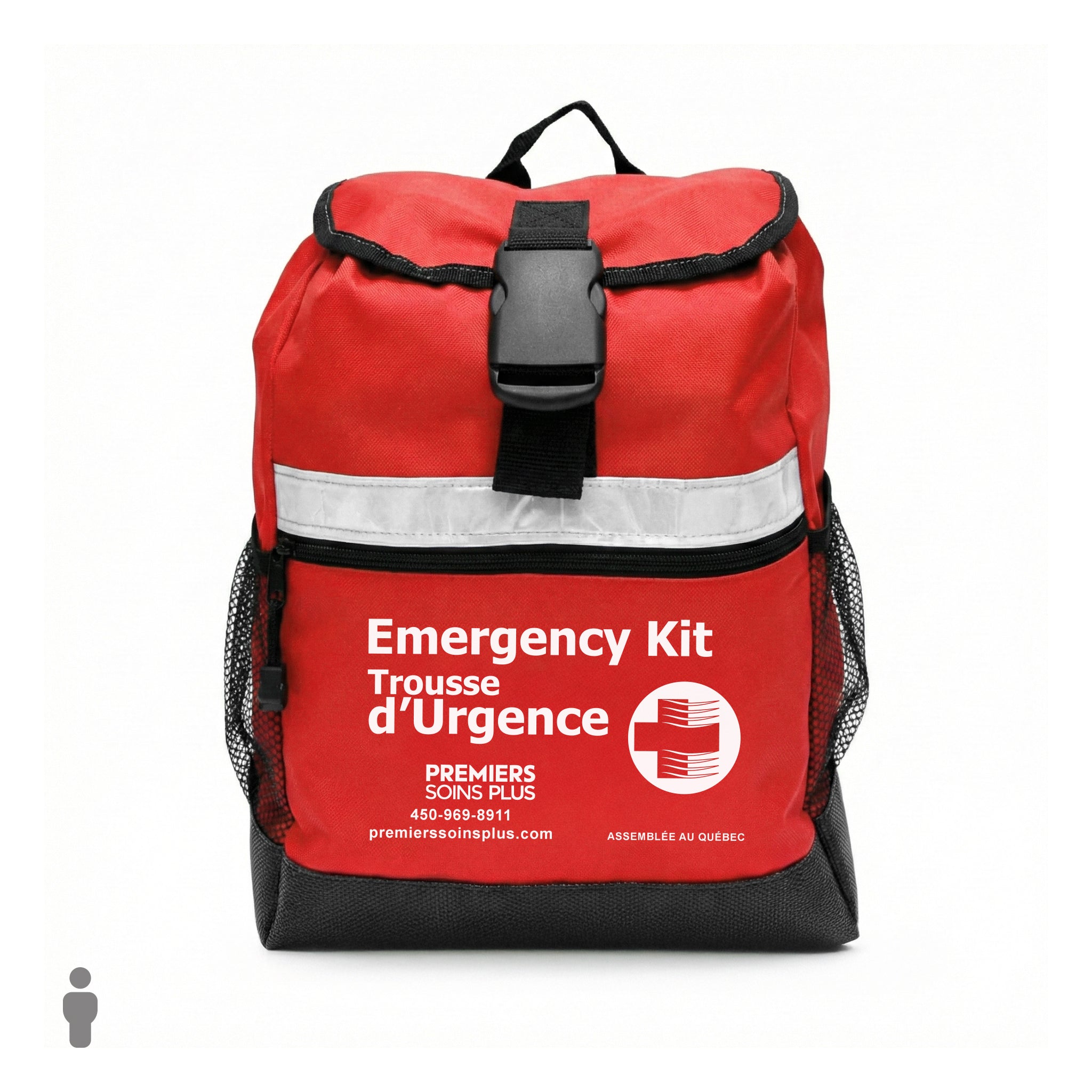 Trousse d'Urgence 72 heures - 1 personne - Sans Eau