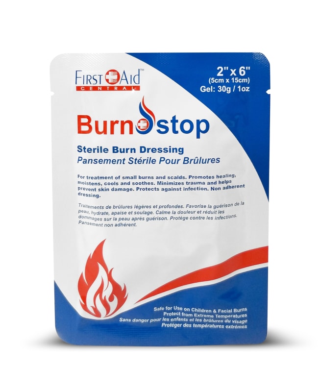 Pansement anti-brûlure 2" x 6"