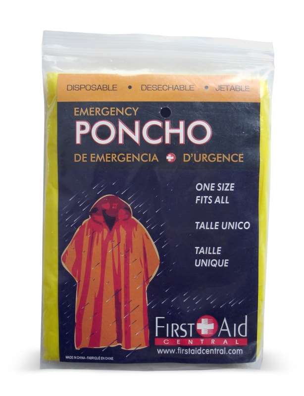 Poncho d'urgence