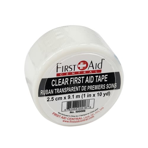Ruban chirurgical transparent – 1" x 10 verges