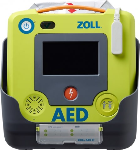 Support mural universel pour ZOLL AED 3 dans un étui de transport