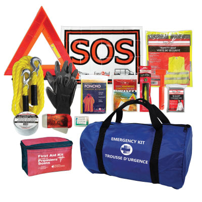 Trousse de survie en bordure de route