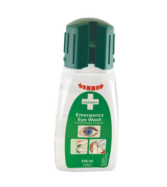 Douche oculaire Cederroth, modèle de poche - 235 ml