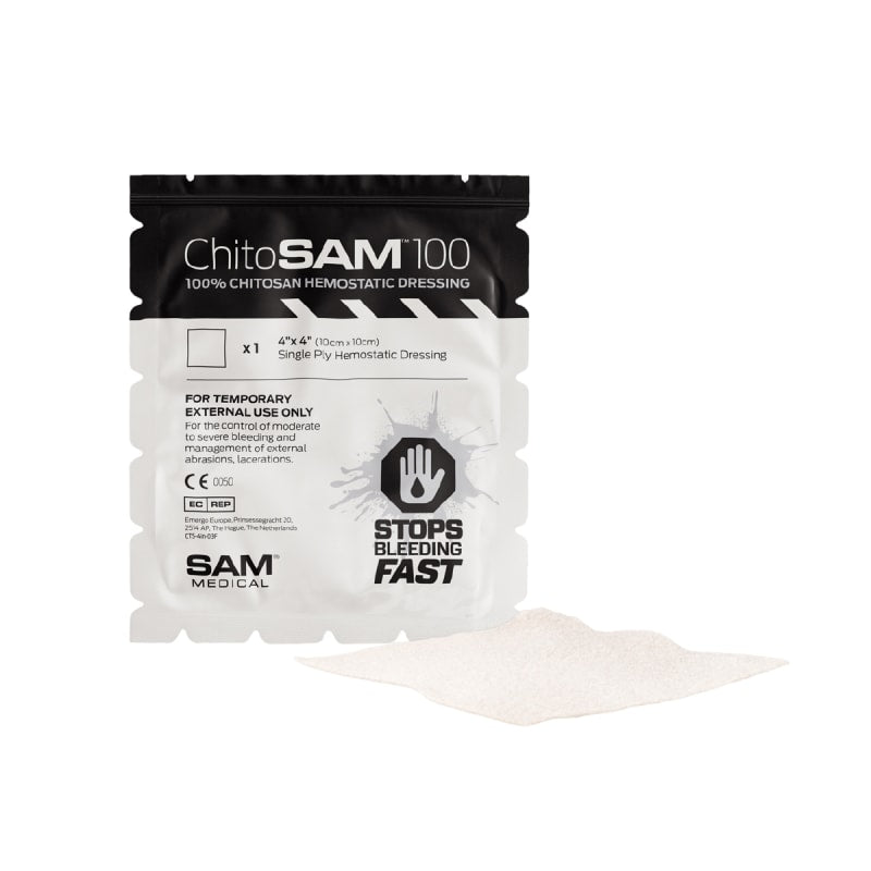 ChitoSAM 100 de SAM Medical - 4 po X 4 po