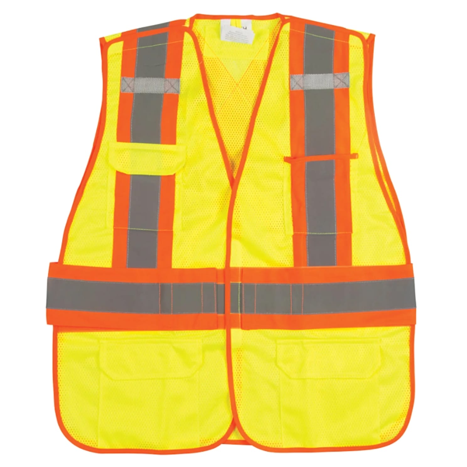 Veste d'arpenteur, Jaune lime, T-Grand, Norme CSA Z96