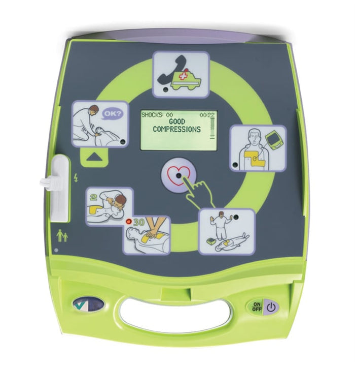 Ensemble ZOLL AED Plus + Trousse de contrôle des saignements