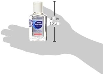 Gel désinfectant pour les mains transparent - 70 % d'alcool - 60 ml