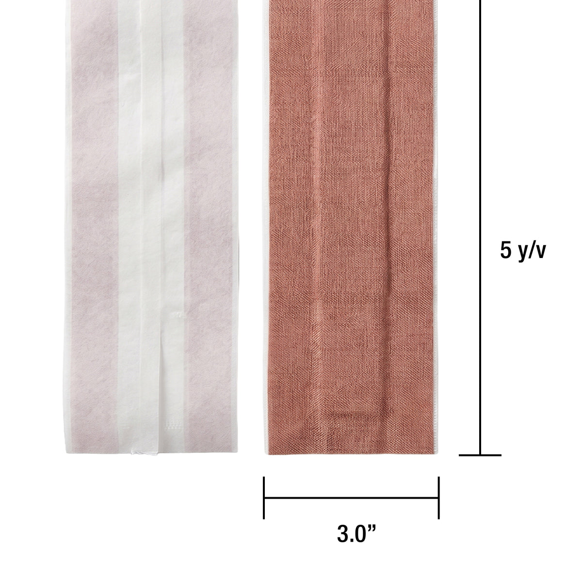 Bande de pansement en tissu, 7,6 cm x 4,6 m (3 po x 5 verges)