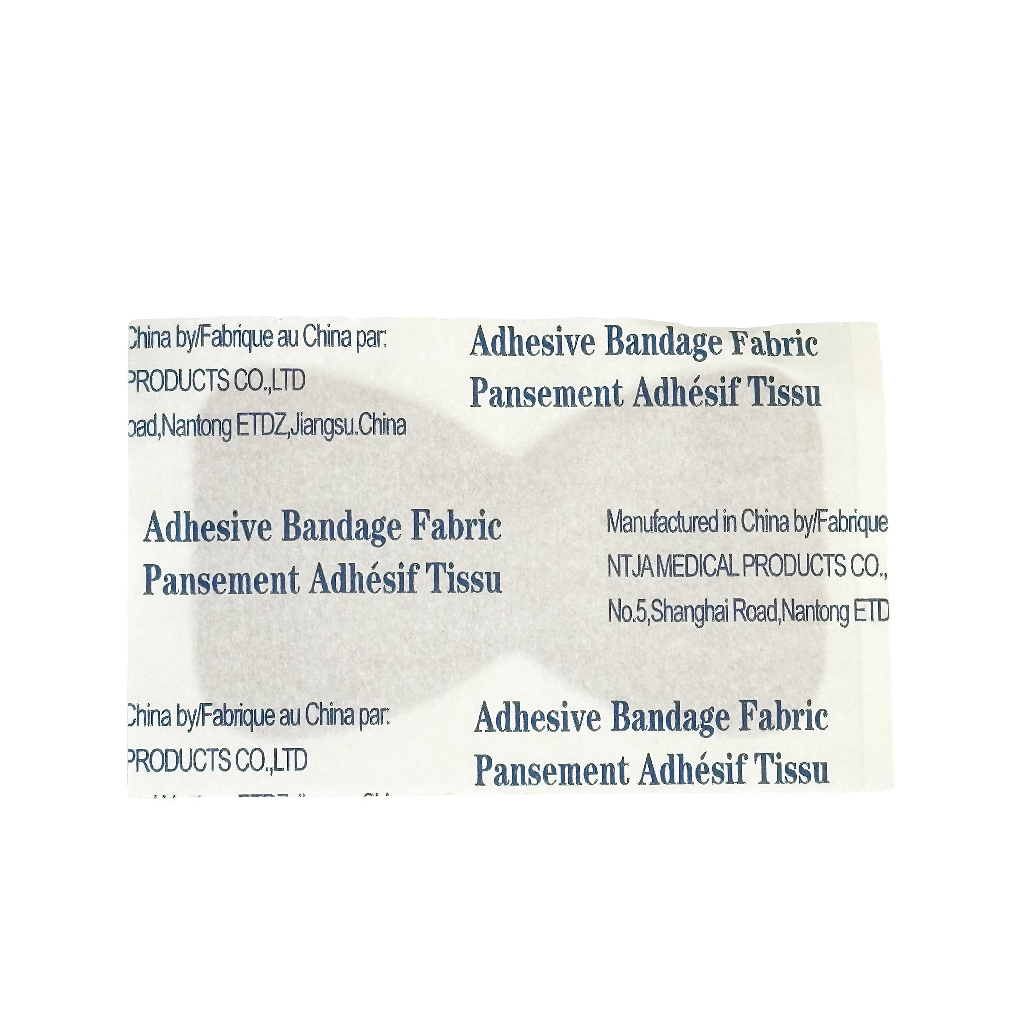 Pansements en tissu pour le bout des doigts, LG, 4,4 x 7,6 cm - Boîte de 100