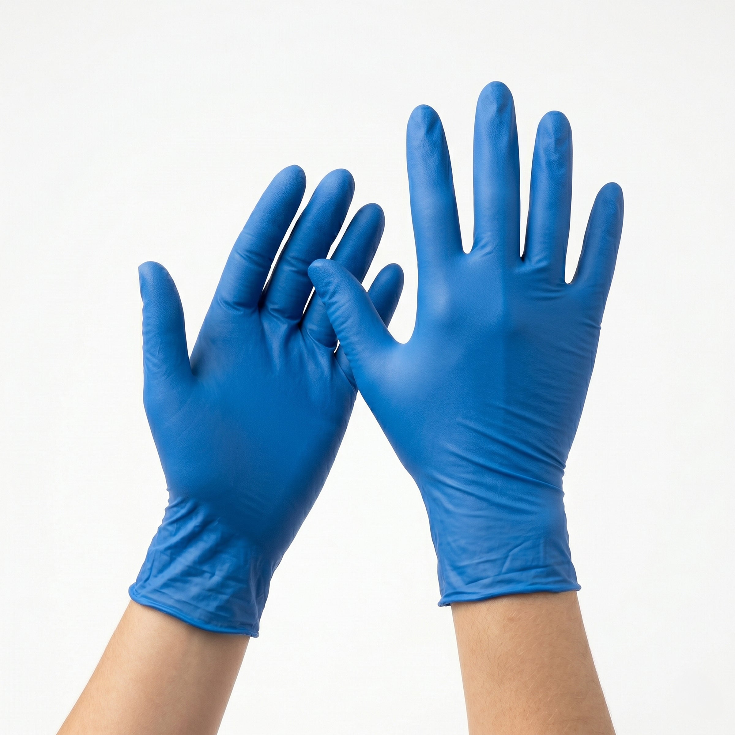 DURACORE, Gants d'examen médical en nitrile bleu testés contre la chimiothérapie - boîte de 100