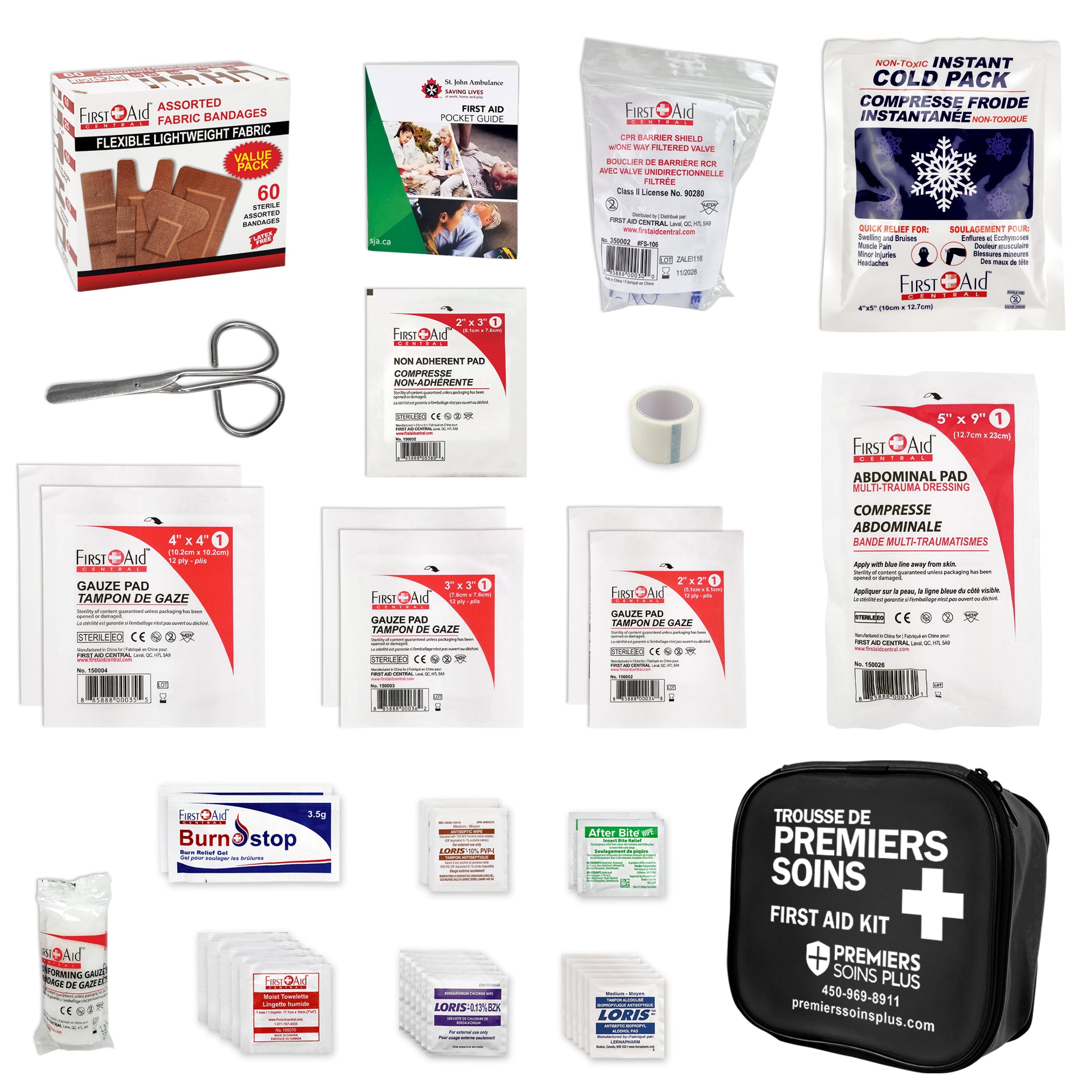 Trousse d’urgence automobile