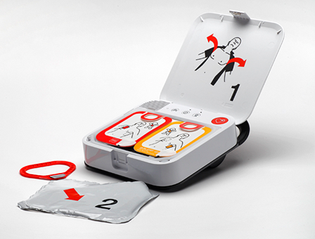 Physio-Control LIFEPAK CR2, WIFI + 3G, Bilingue, avec Poignée