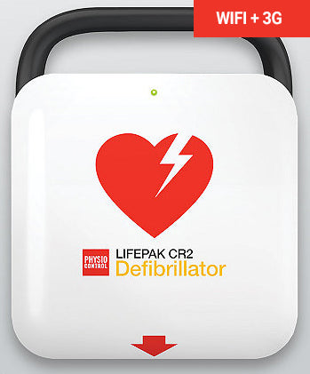 Physio-Control LIFEPAK CR2, WIFI + 3G, Bilingue, avec Poignée