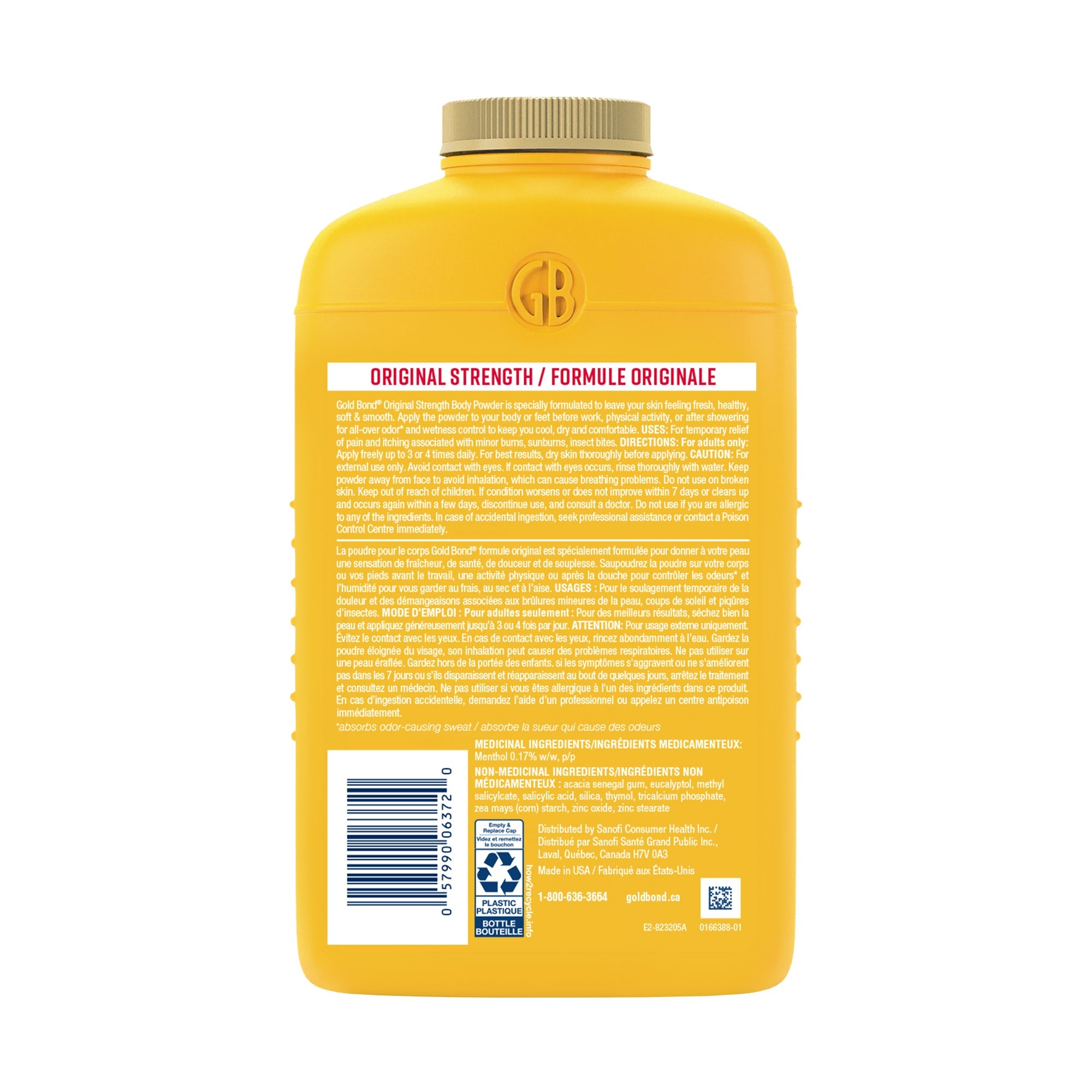 Gold Bond® Medicated Poudre pour le corps formule originale